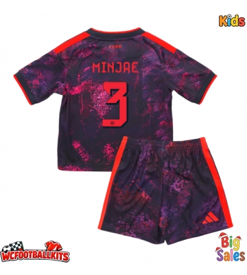 Bayern Munich Kim Min-jae #3 Replica Third Stadium Kit for Kids 2026-27 Short Sleeve (+ pants)